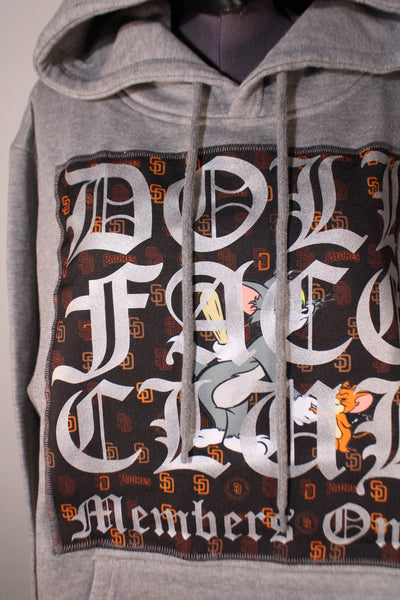 Tom & Jerry Silver Hoodie