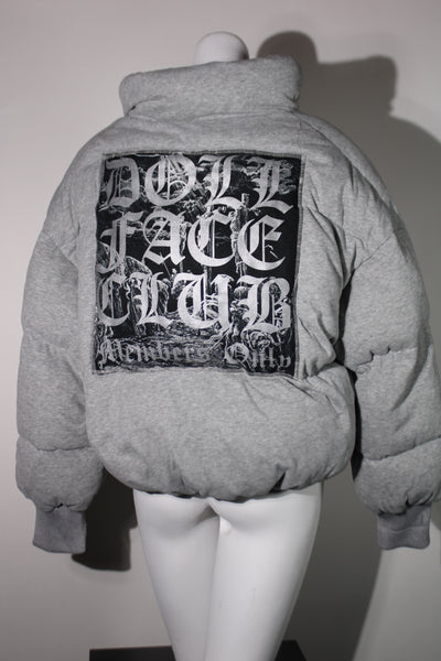 Grey Bomber Jacket