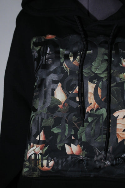 Roses & Bats Black
