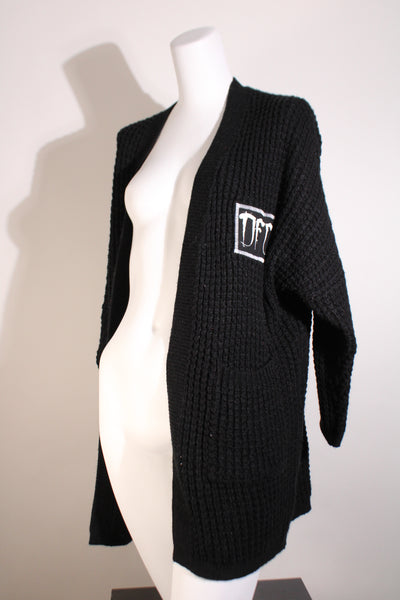 Classic Black Cardigan