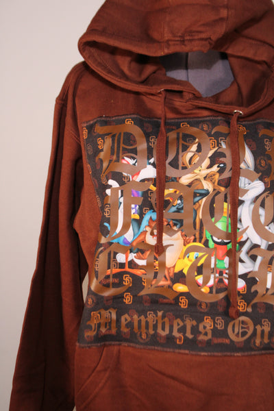 Looney Toons Brown Hoodie