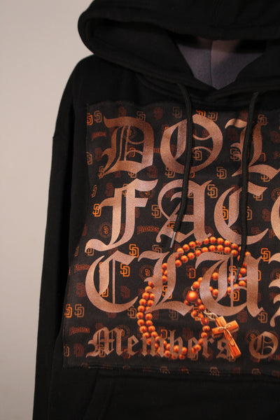 Rosary Hoodie Black