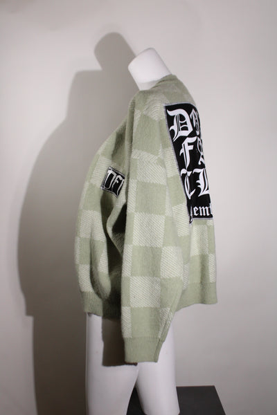 Sage Checkered Cardy