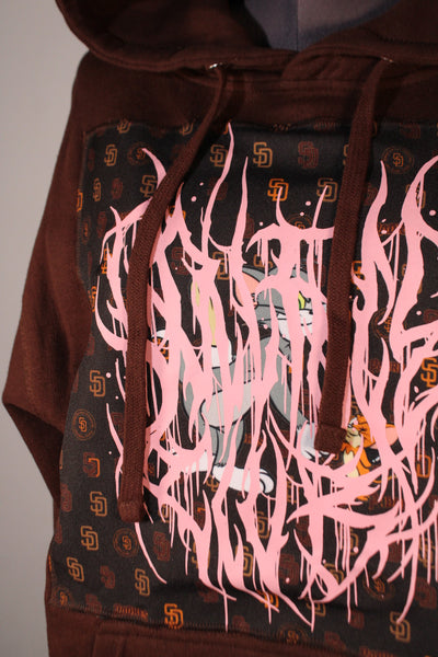 Tom & Jerry Brown Hoodie