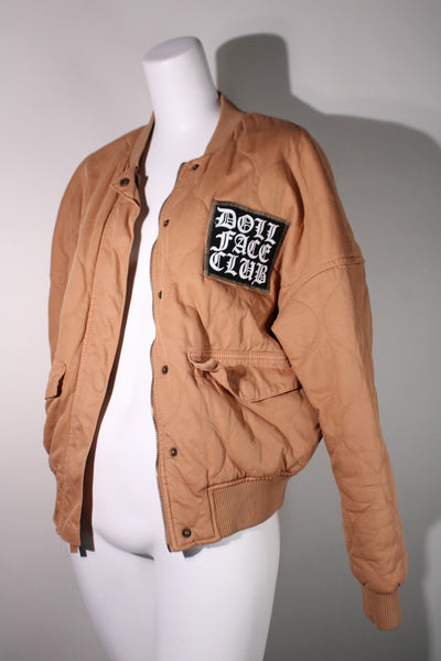 Diamond Stitch Bomber