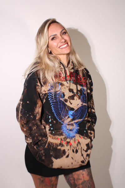 Hand-Tied Hoodie