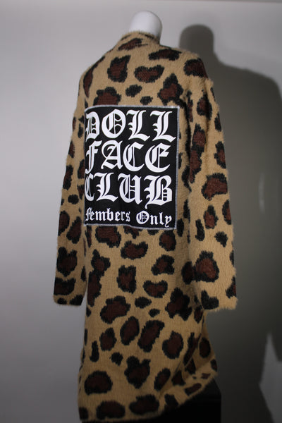Leopard Cardi