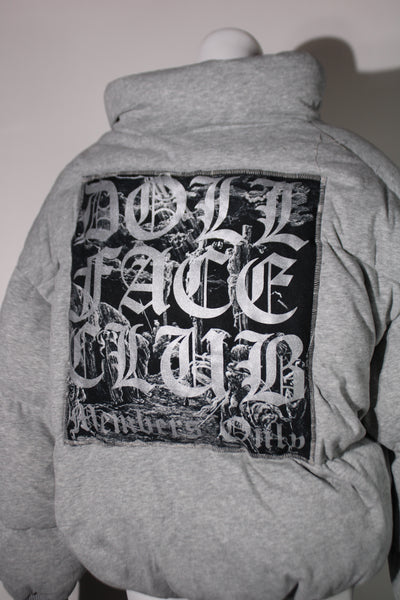 Grey Bomber Jacket
