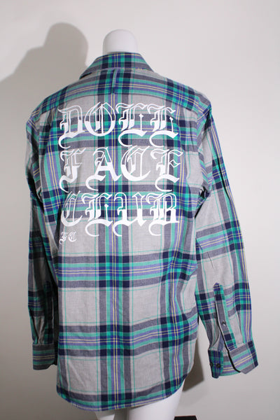 Turquoise Flannel