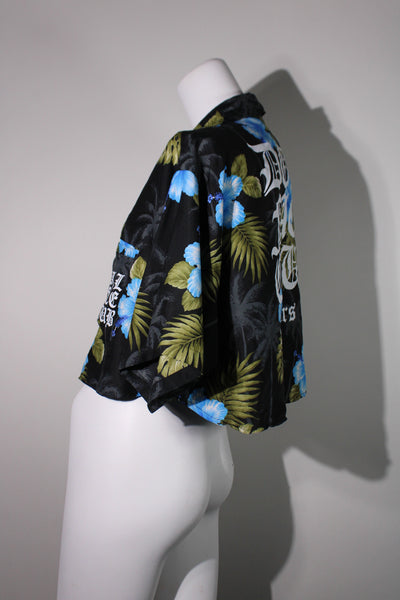 Blue Hibiscus Crop