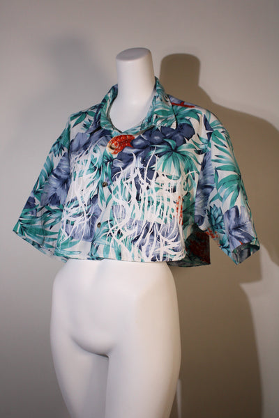 Teal Dreams Crop
