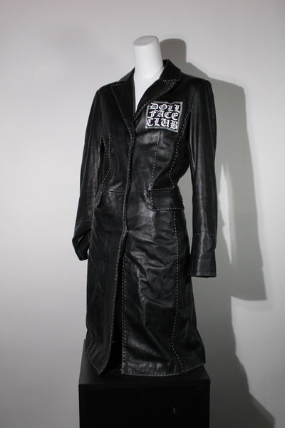 Classic Leather Coat