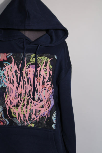 Zombie Hoodie Blue