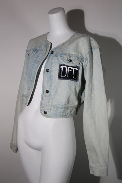 Acid Wash Jean Crop