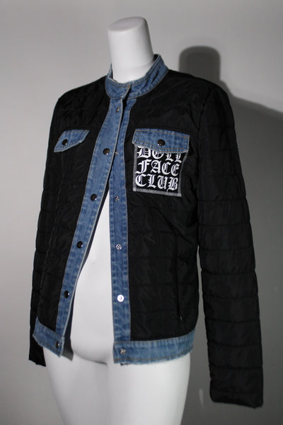 Jean Collared Button Up