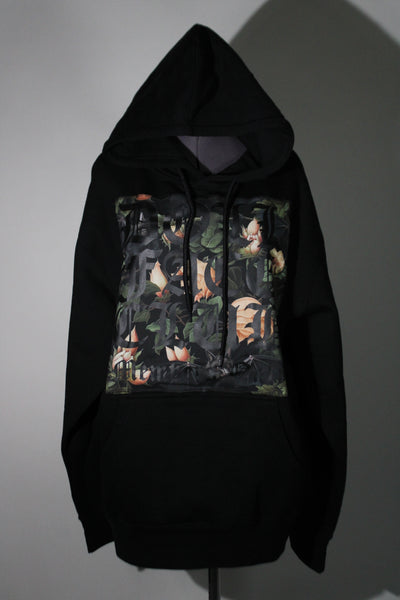 Roses & Bats Black