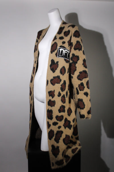 Leopard Cardi