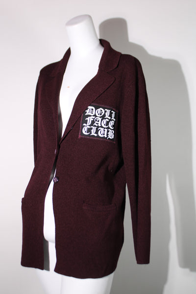 Burgundy Cardi
