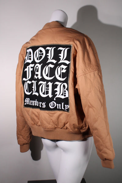 Diamond Stitch Bomber