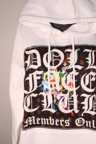Sailor Moon White Hoodie