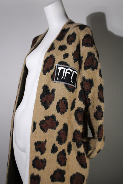 Leopard Cardi