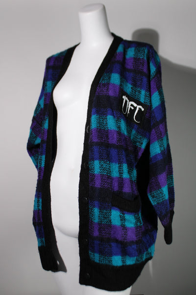 Plaid Cardigan