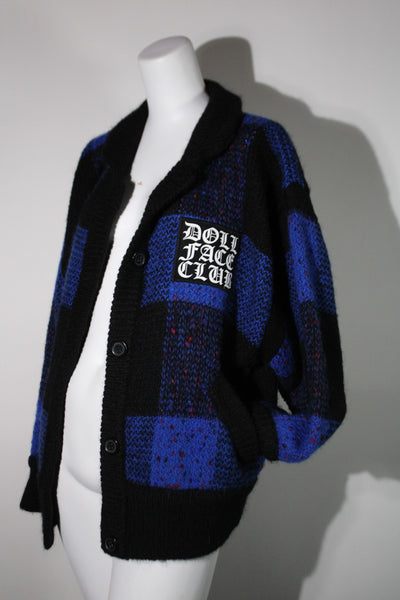 Checkered Cardi