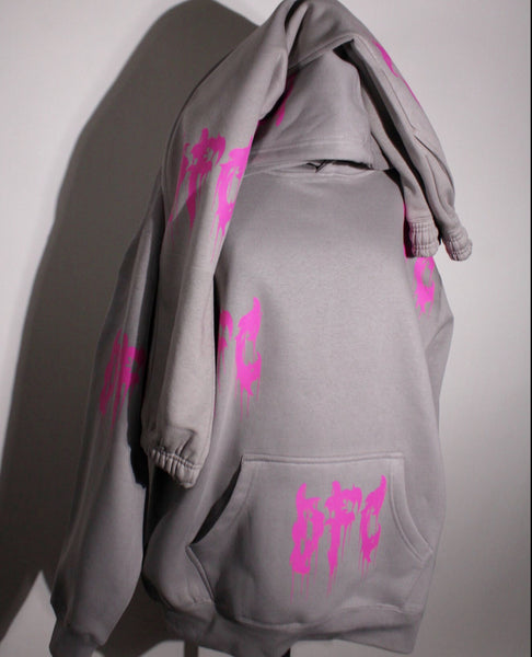 Hot Pink Drip 2 Piece