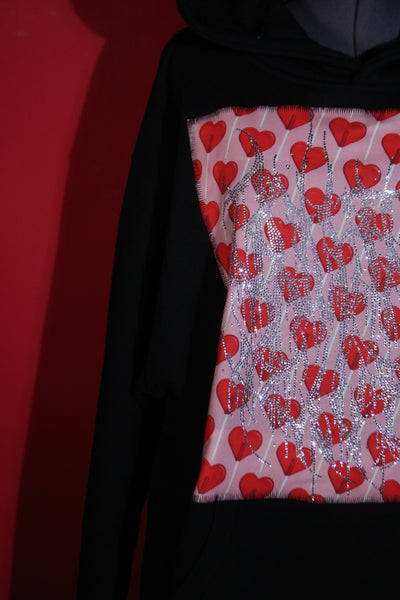 Valentines Lollipop Rhinestone