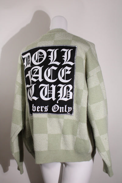 Sage Checkered Cardy