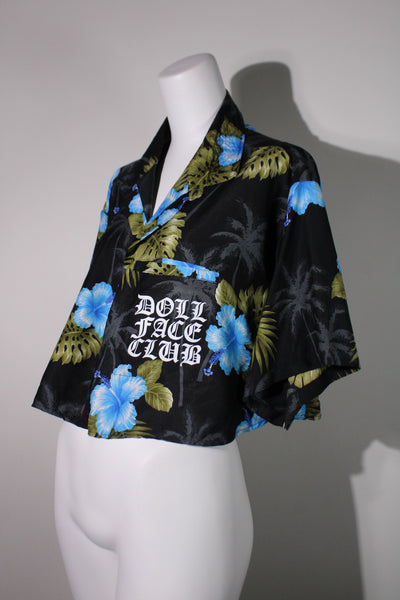 Blue Hibiscus Crop