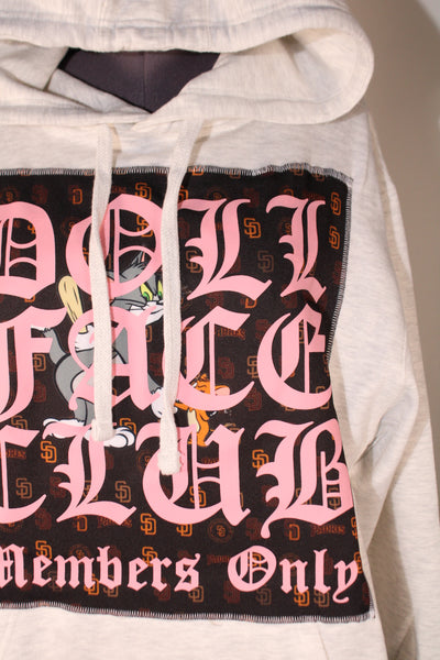Tom & Jerry Cream Hoodie