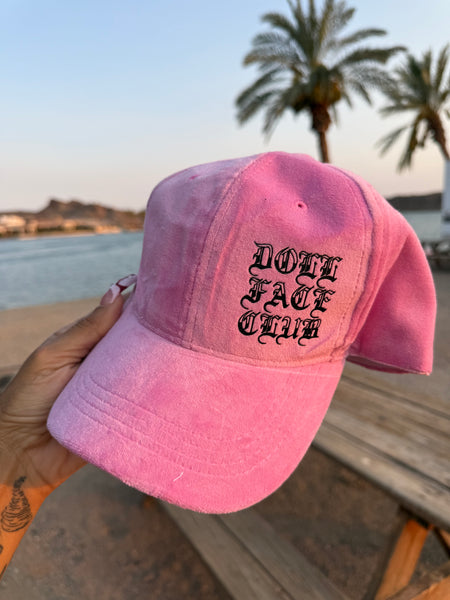 Pink Teddy Towel Hat