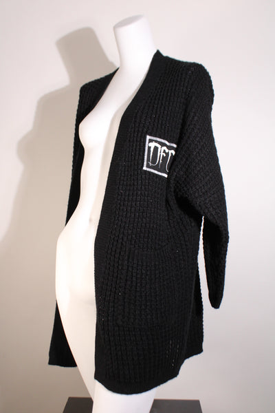 Classic Black Cardigan