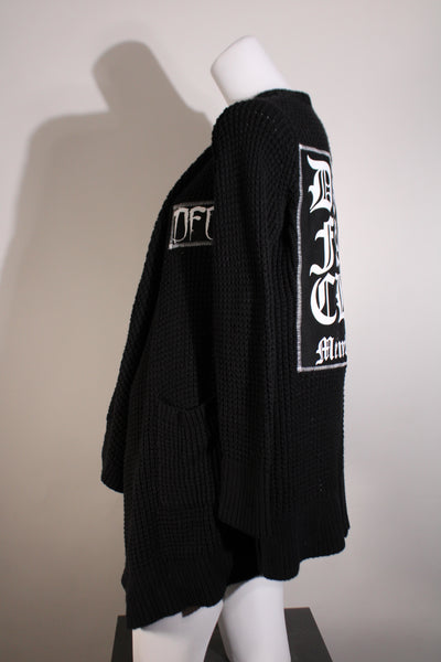 Classic Black Cardigan