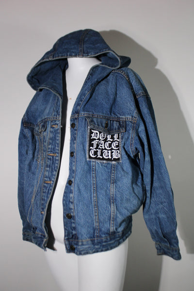 Hooded Jean Jacket