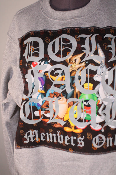 Looney Toons Gray Crew