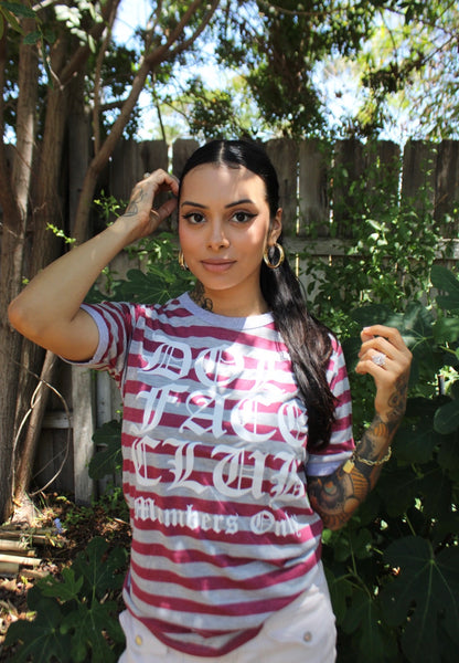 Burgundy Stripes