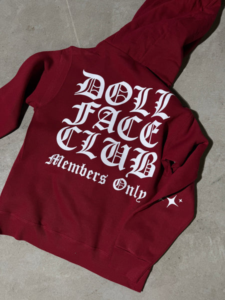 Burgundy Zip