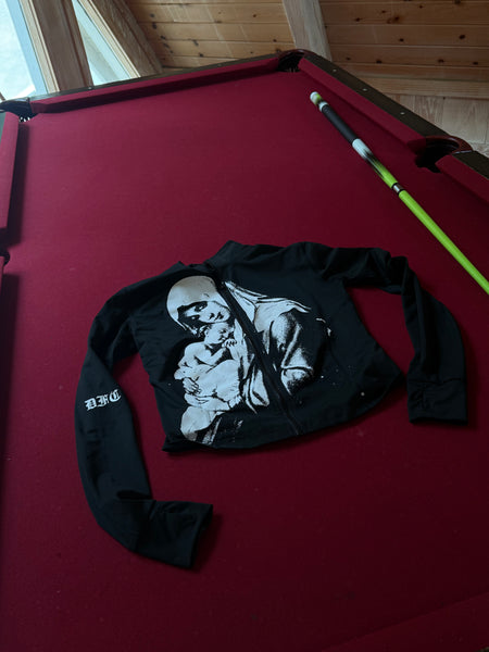 Virgin Mary Work Out Zip