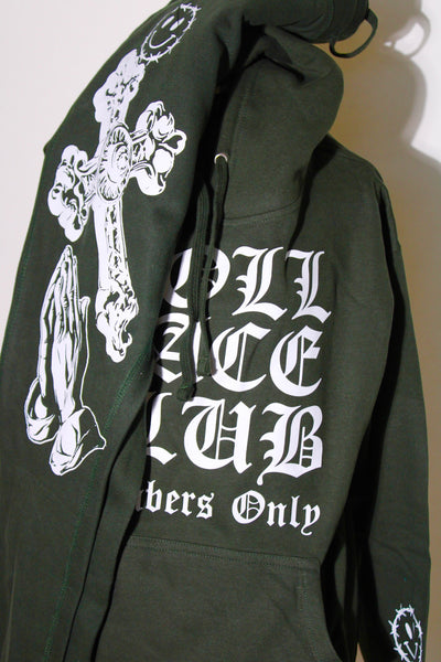 Spiritual Warfare Forest Green