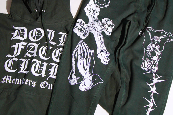 Spiritual Warfare Forest Green