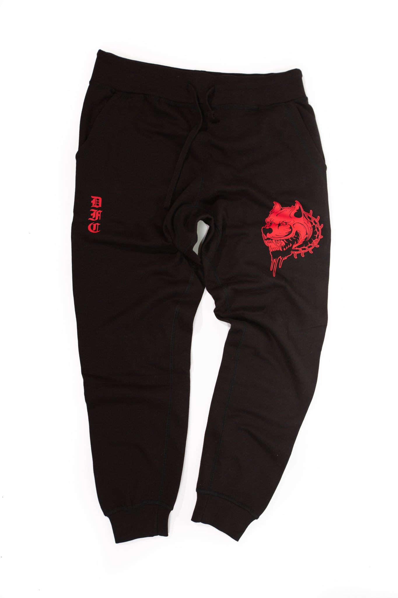 Black and Red Sweats XL