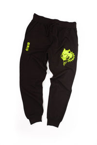 Black and Neon Sweats XL