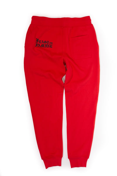 Red and Black Sweats