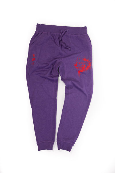 Purple and Red Sweats