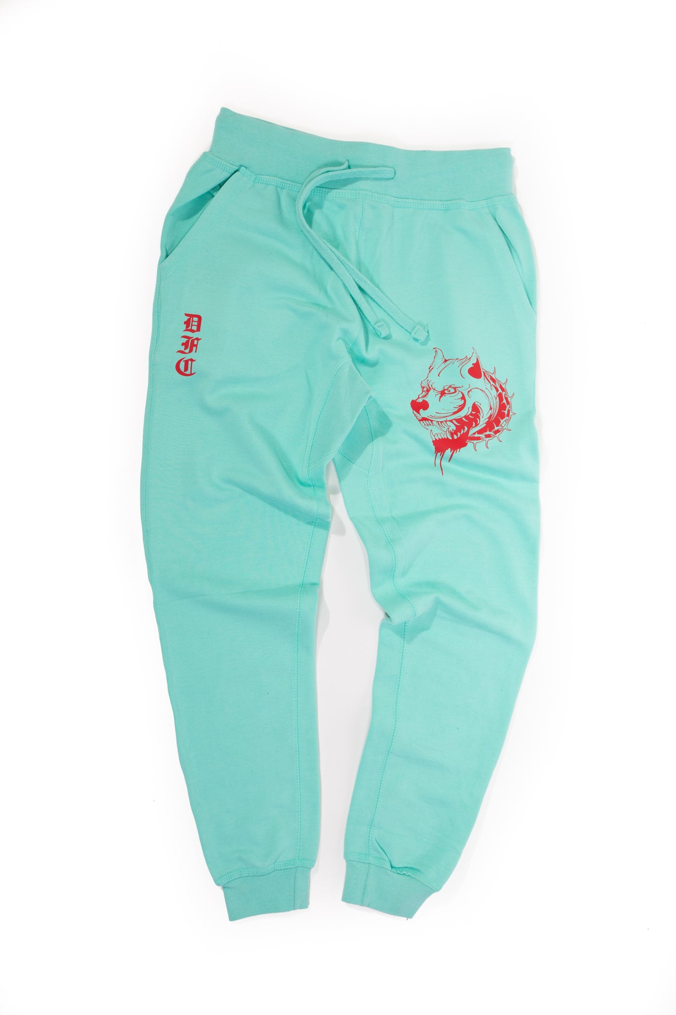 Mint and Red Sweats