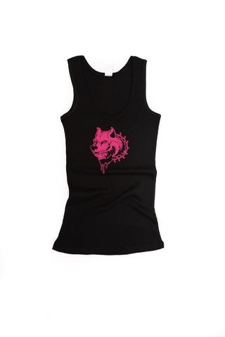 Black and Hot Pink Tank M