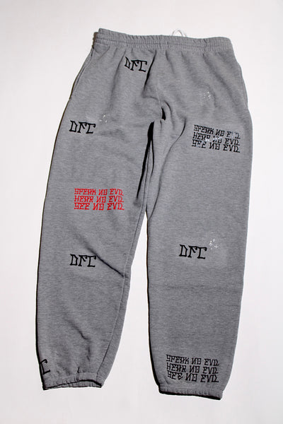 Red Pop Joggers