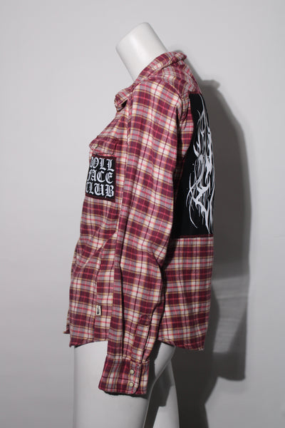 Burgundy Flannel